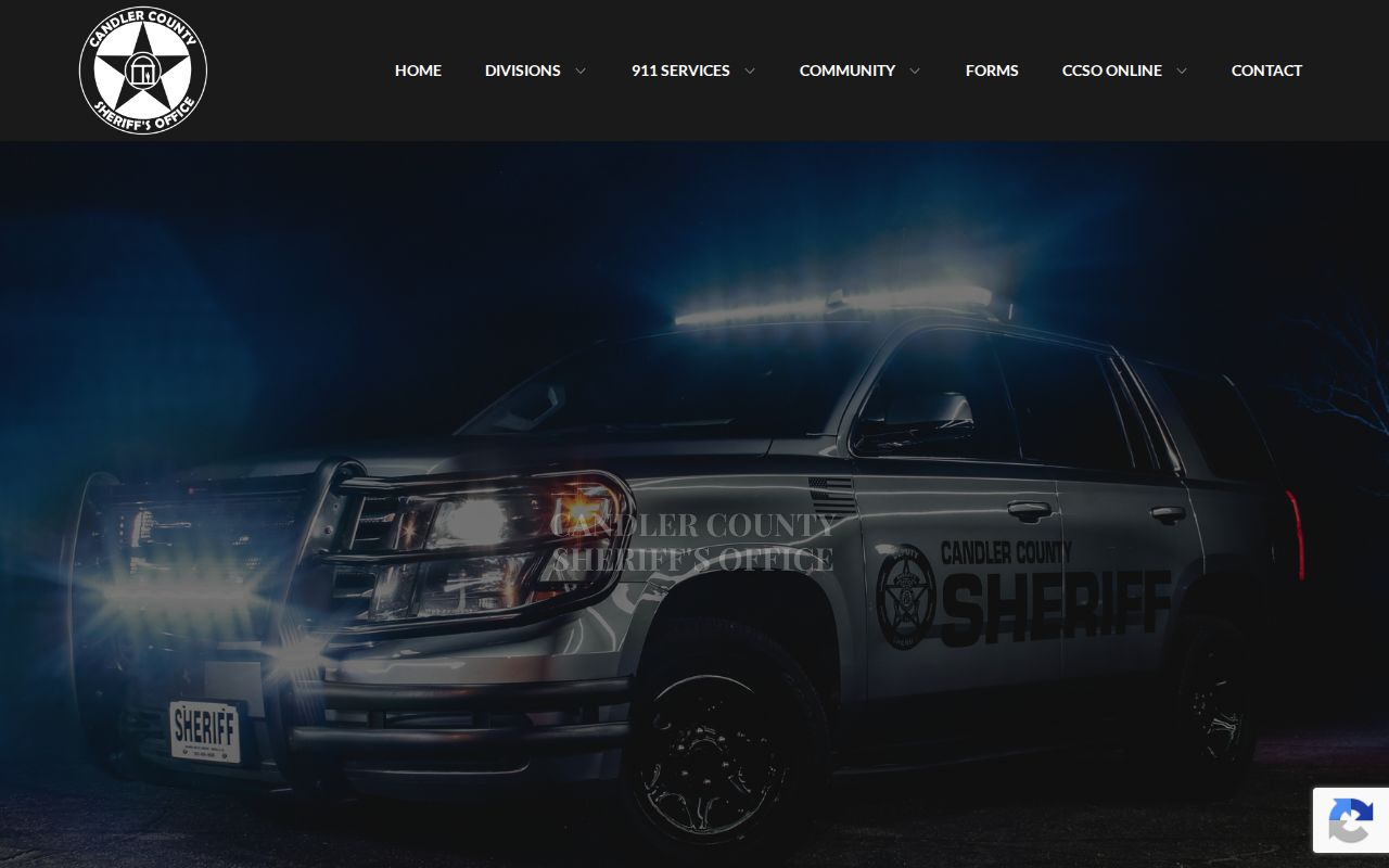 Candler County Sheriff's Office Crime Tips form for warrant and wanted information